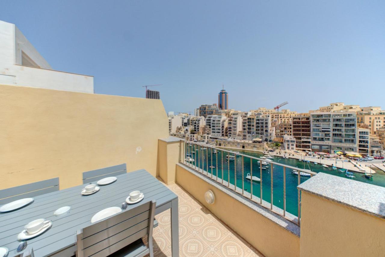 Morina Court - Seaview Apartments And Penthouse In St Julians By Shortletsmalta Saint Julian's Eksteriør bilde