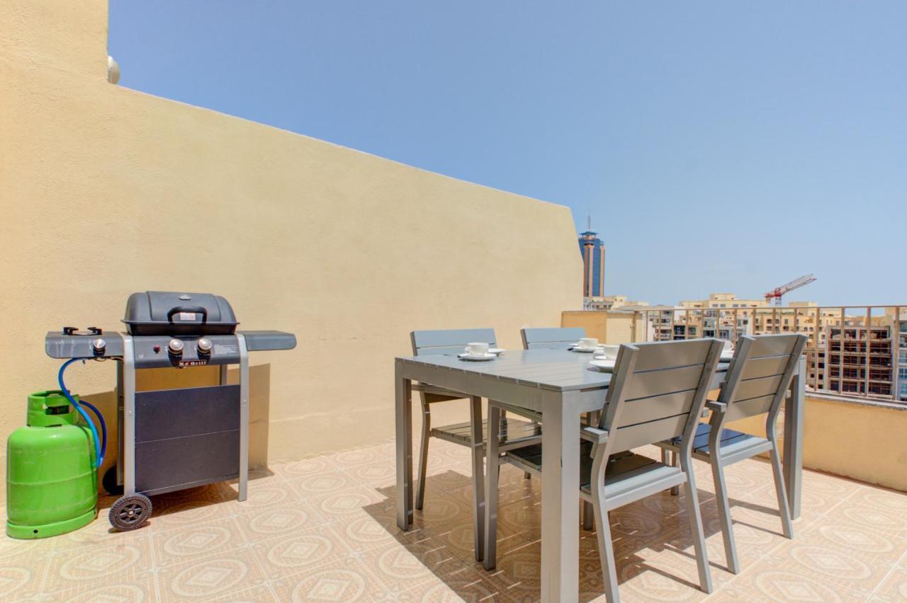 Morina Court - Seaview Apartments And Penthouse In St Julians By Shortletsmalta Saint Julian's Eksteriør bilde