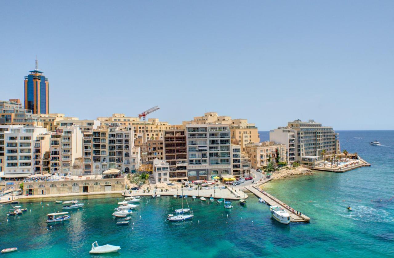 Morina Court - Seaview Apartments And Penthouse In St Julians By Shortletsmalta Saint Julian's Eksteriør bilde