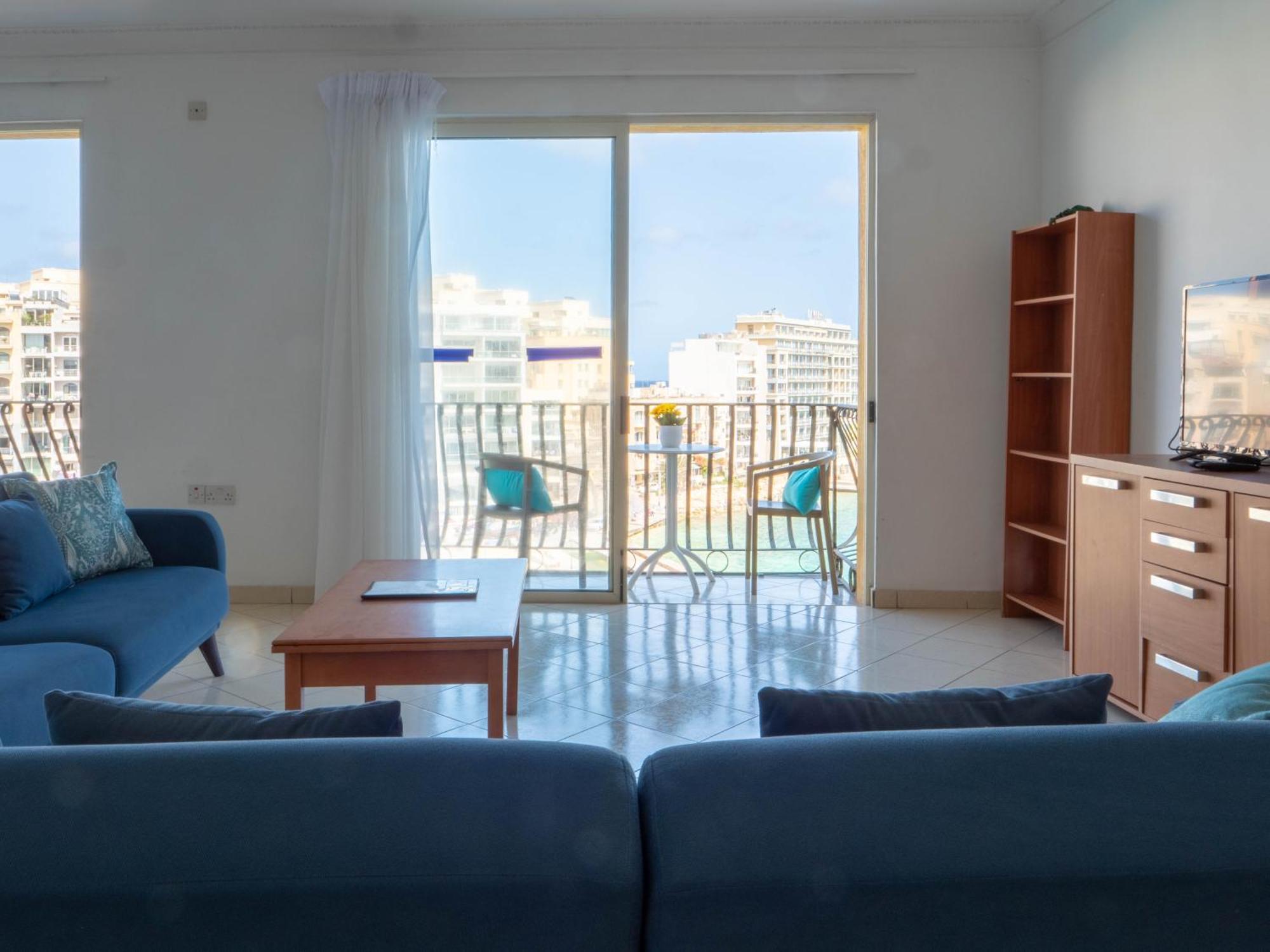 Morina Court - Seaview Apartments And Penthouse In St Julians By Shortletsmalta Saint Julian's Eksteriør bilde