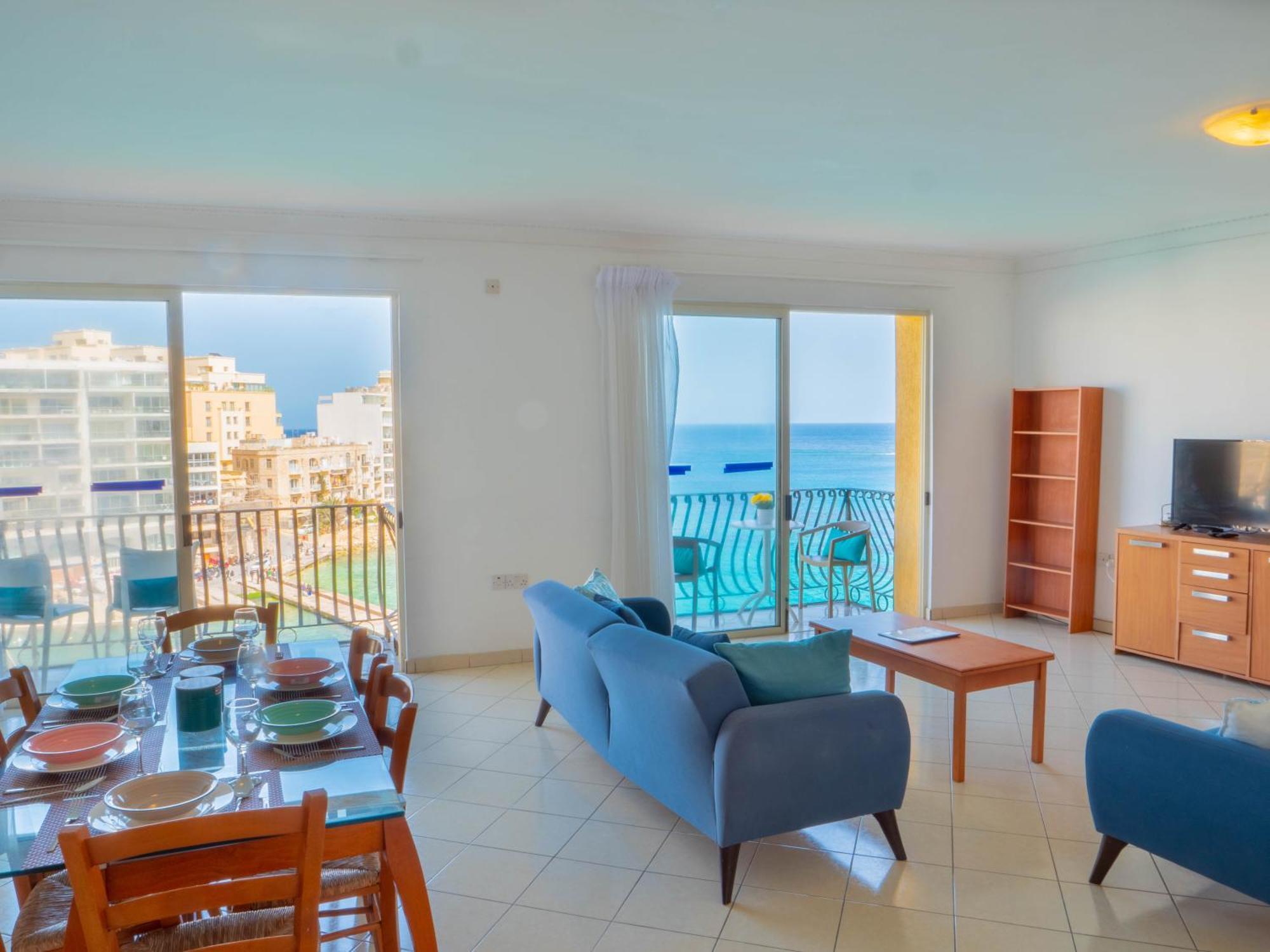 Morina Court - Seaview Apartments And Penthouse In St Julians By Shortletsmalta Saint Julian's Eksteriør bilde
